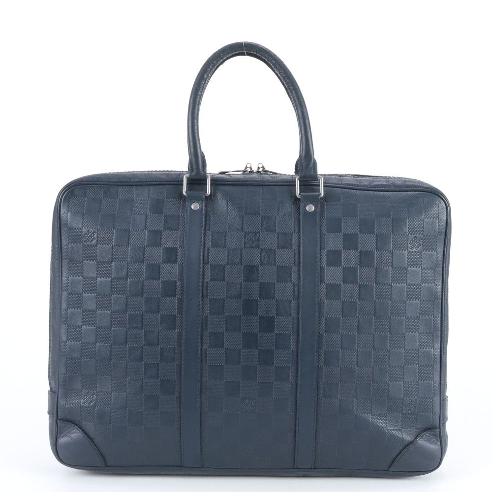 ルイヴィトン　ポルト ドキュマンジュール ダミエアンフィニ ビジネスバッグ LOUIS VUITTON（ルイ・ヴィトン） ルイ ヴィトン ダミエ アンフィニ