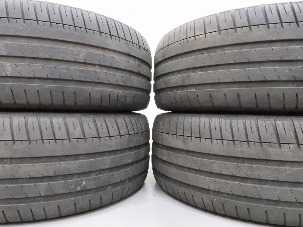 235/50R17　アルミ　タイヤ4本セット　No.218　ホンダレジェンド等　pcd120 4本 ホンダ レジェンド KC系 純正 モデューロ 19インチ 8J +50 5H PCD