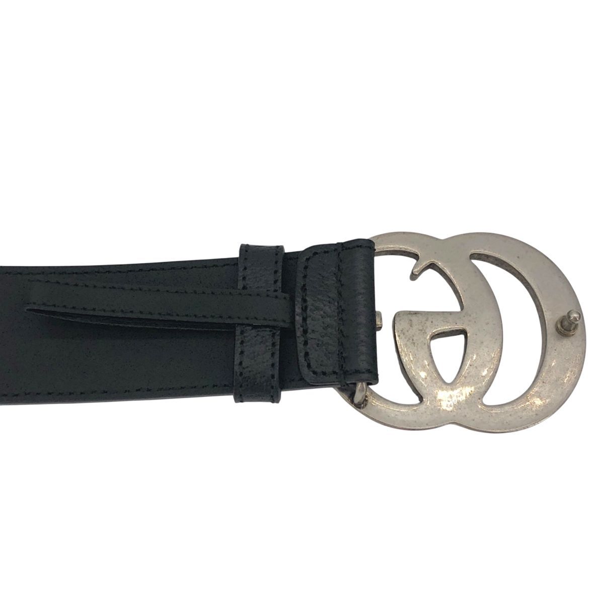 中古】 GUCCI グッチ GGマーモント バックルベルト 406831 ロゴ