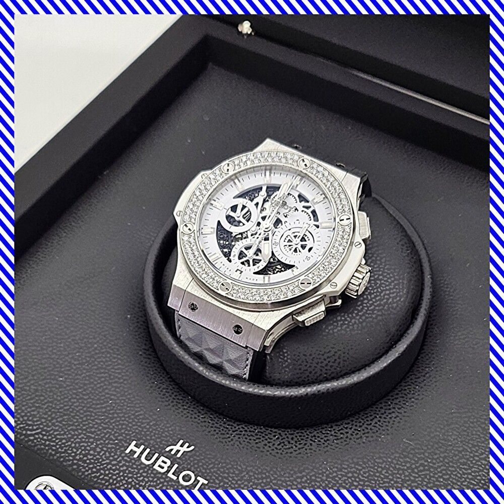 美品 動作品 ウブロ HUBLOT ビッグバン アエロバン オールホワイト