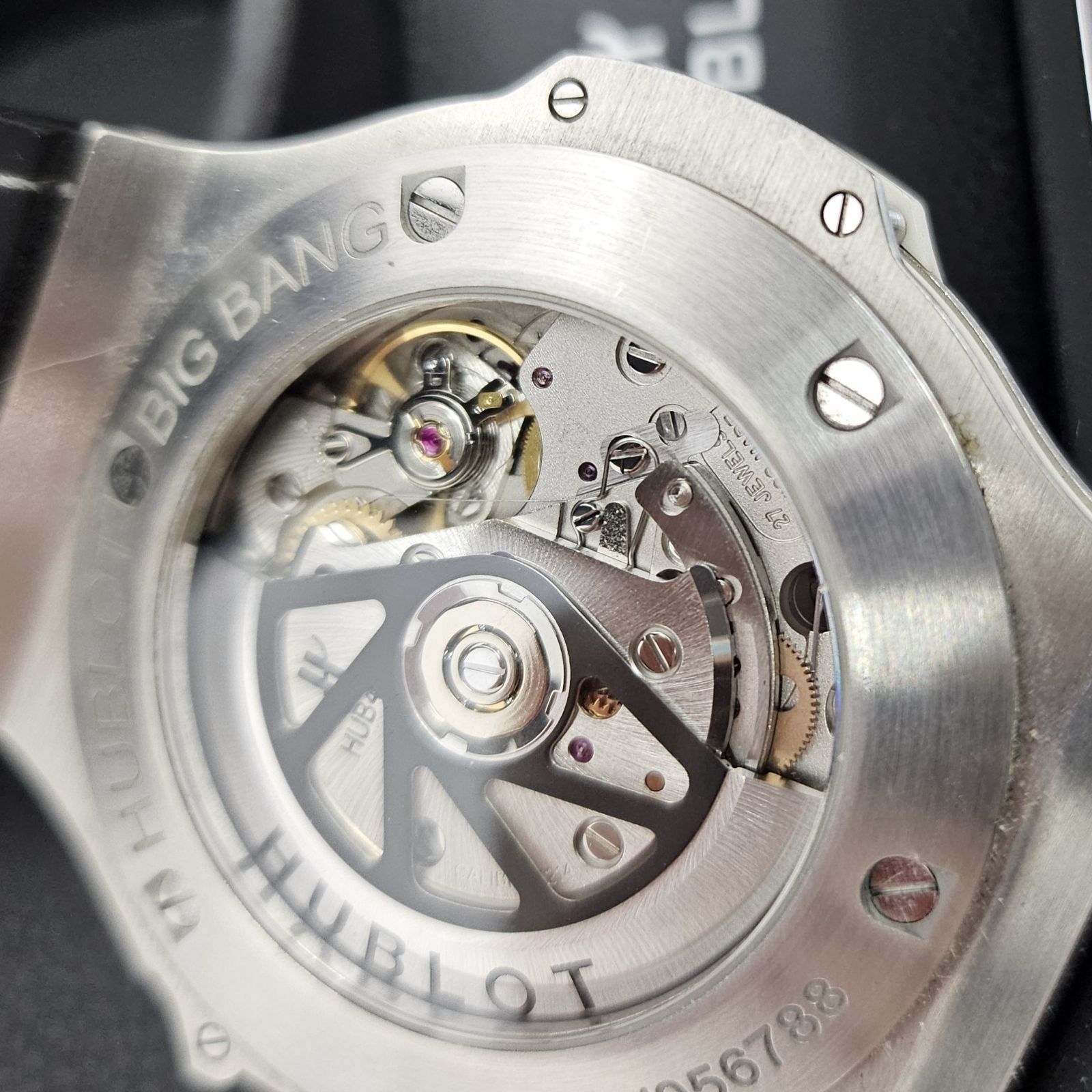 美品 動作品 ウブロ HUBLOT ビッグバン アエロバン オールホワイト 
