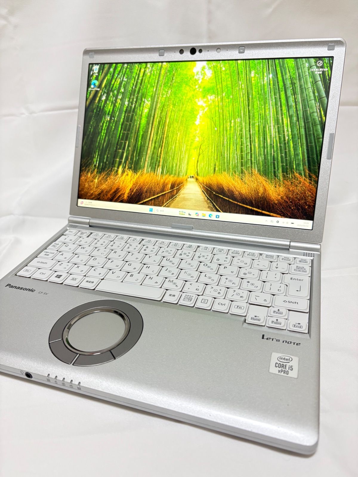 完動品✨10世代i5☘️爆速NVMe SSD256G/8G✨レッツノート｜0004 良品・バッテリー良好】Let's note CF-SV9 10世代 i5 SSD256GB メモリ