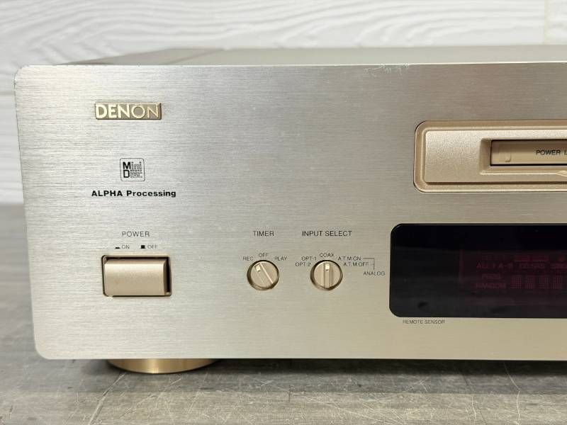 DENON DMD-1800AL MDレコーダー ALPHA Processing搭載 名機 デノン 高