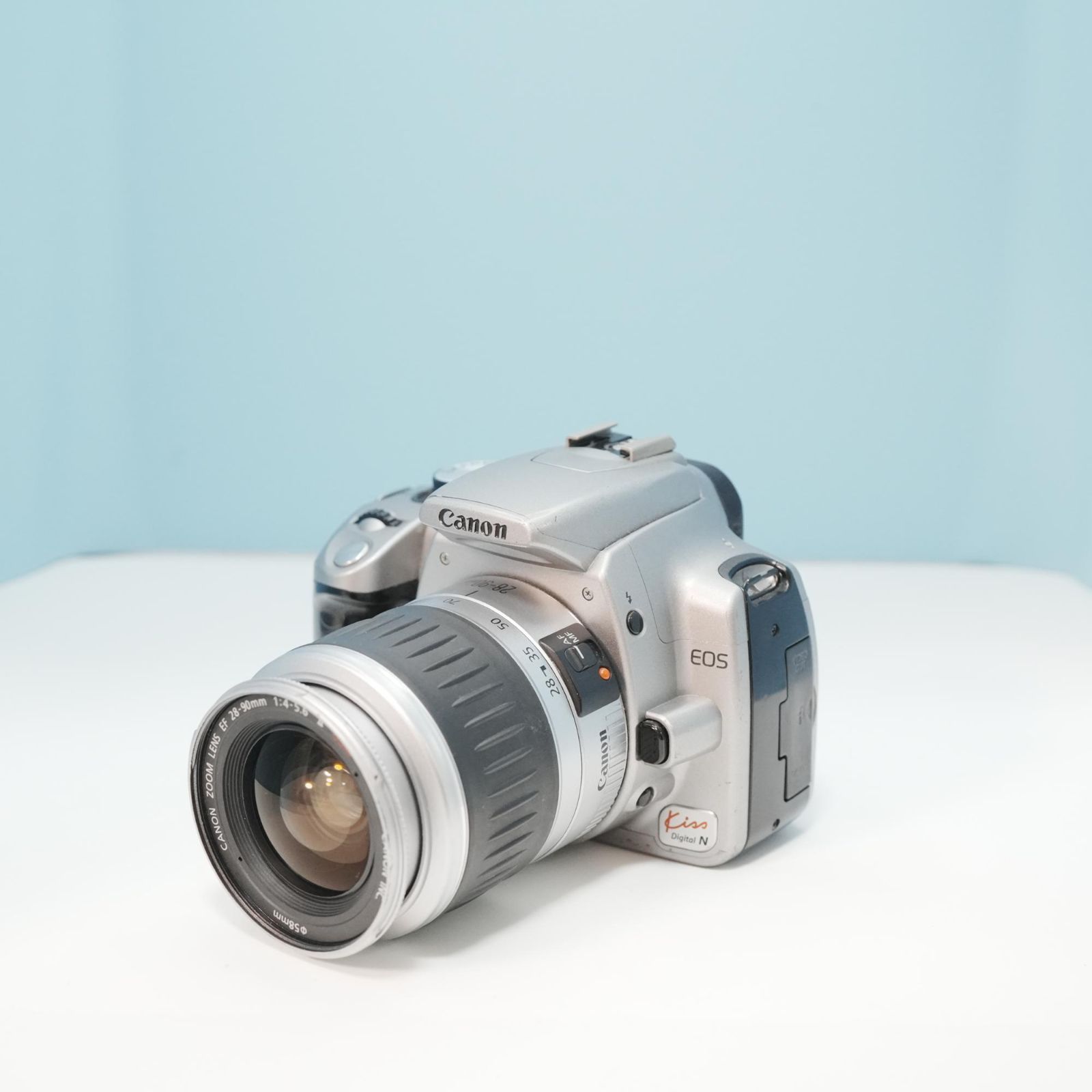 Canon EOS kiss Digital N 一眼レフ スマホ転送OK フルセット a6352