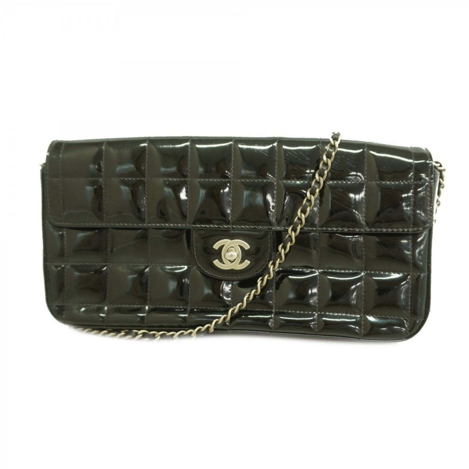 シャネル(Chanel) シャネル ショルダーバッグ チョコバー チェーン