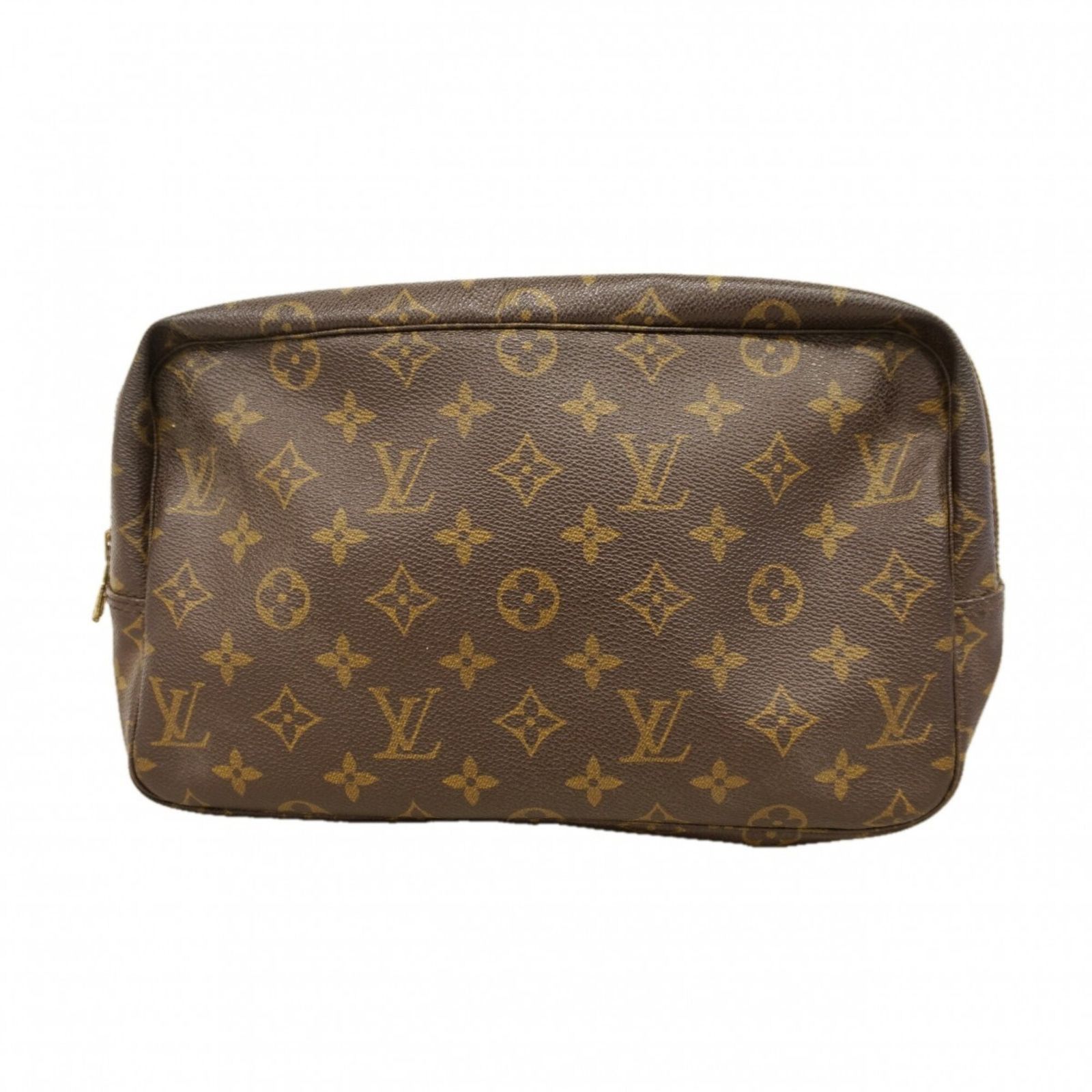 ルイヴィトン LOUIS VUITTON セカンドバッグ モノグラム トゥルーストワレット28 化粧ポーチ クラッ ブラウン LOUIS VUITTON ルイヴィトン 化粧ポーチ トゥルーストワレット28