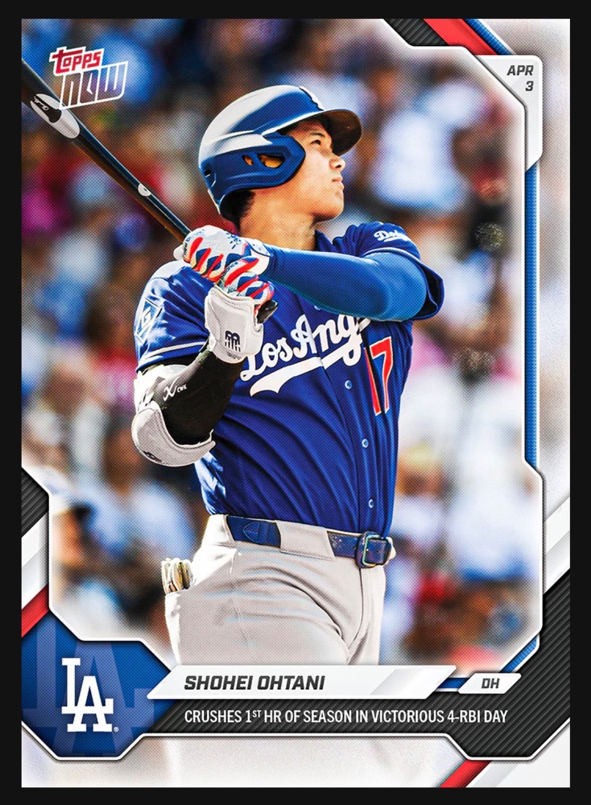 大谷翔平｜ Shohei Ohtani - 2026 MLB Topps NOW® - Card 44