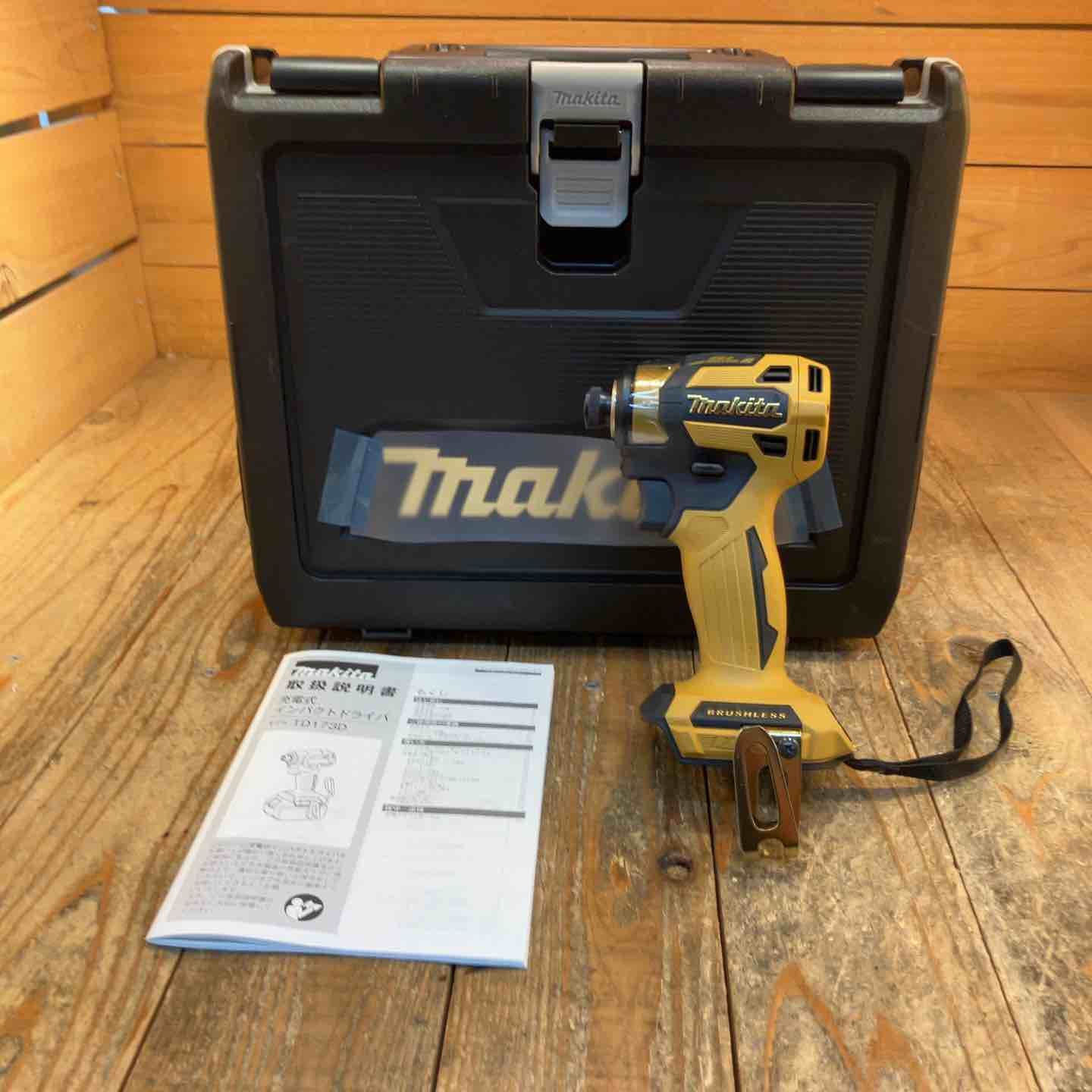 【未使用品】マキタ(makita) コードレスインパクトドライバー TD173DZPY LTX20周年限定色 プレミアムイエロー 本体のみ【所沢店】