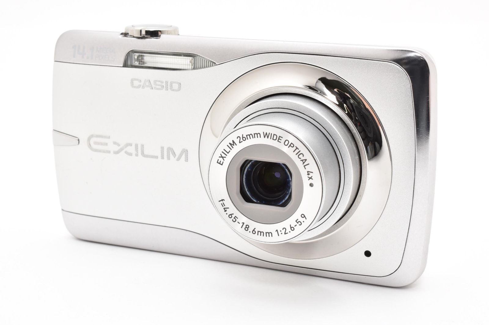 ★超美品★CASIO EXILIM EX-Z550 B019 カメラ ☆極上品☆カシオ CASIO EXILIM EX-Z550 シルバー ☆ Y899 #4829