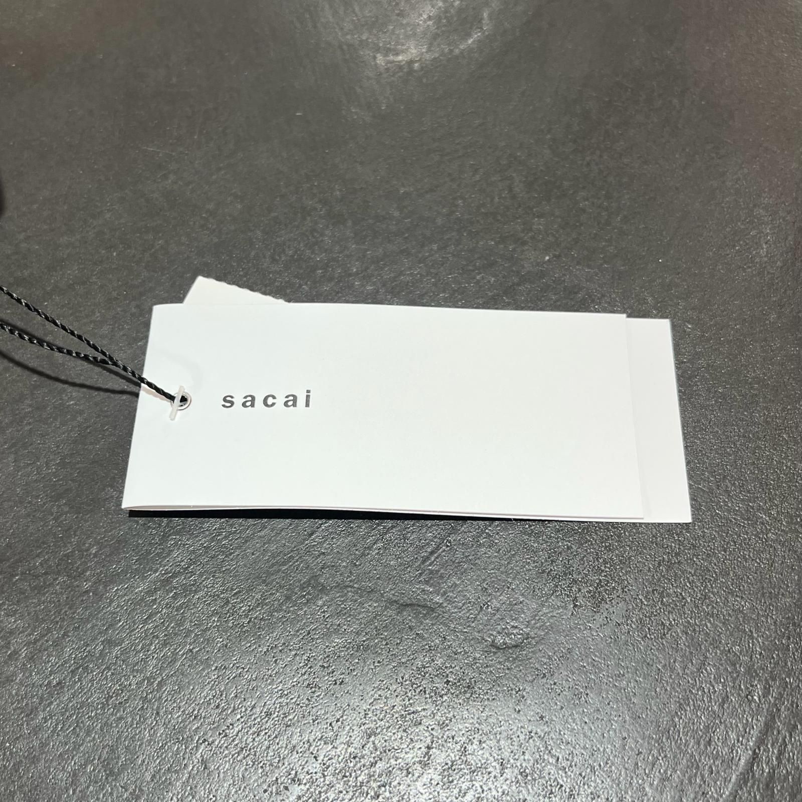 未使用 sacai 26SS プリント クルーネック Tシャツ 半袖 Tシャツ 