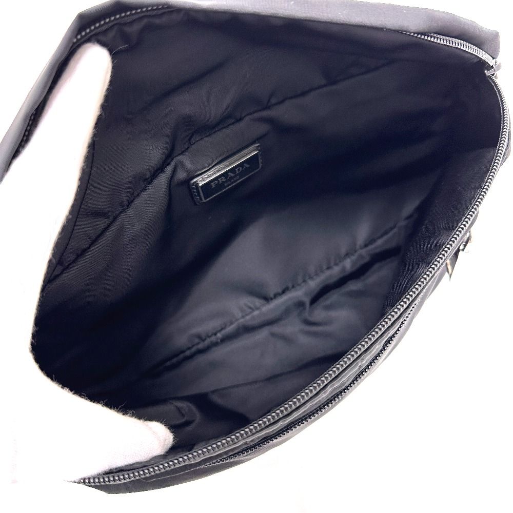 プラダ PRADA ロゴ 2VL008 ボディバッグ カバン バッグ ウエストバッグ ナイロン ブラック PRADA プラダ ウエストバッグ ロゴ 2VL008 ナイロン ブラック - メルカリ
