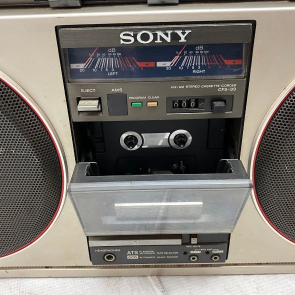 SONY ソニー CFS-99 ステレオカセットレコーダー ラジカセ 大型