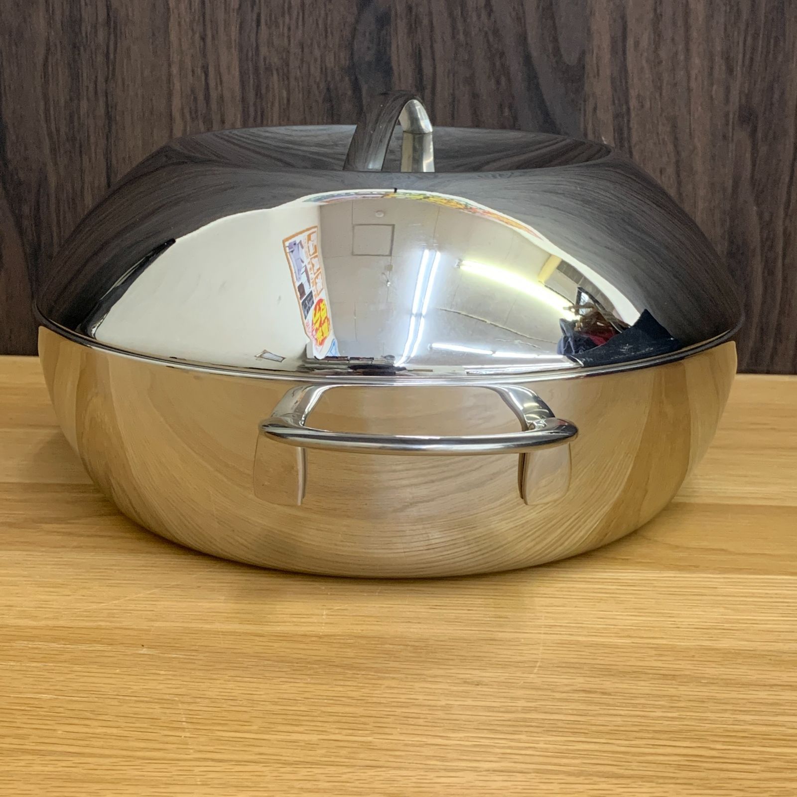極美品 ビタクラフト アップル キャセロール 24cm 両手鍋 No.2756