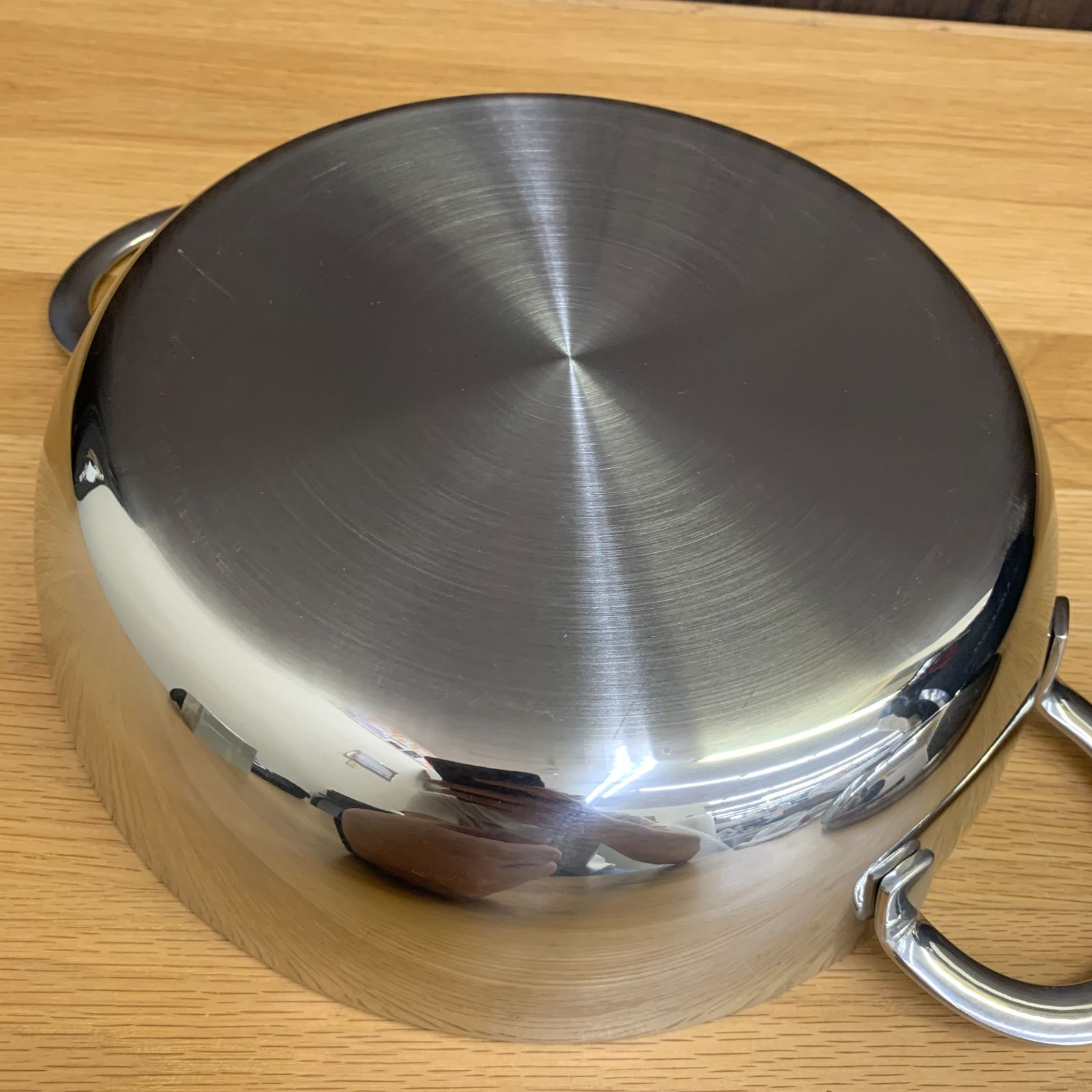 極美品 ビタクラフト アップル キャセロール 24cm 両手鍋 No.2756