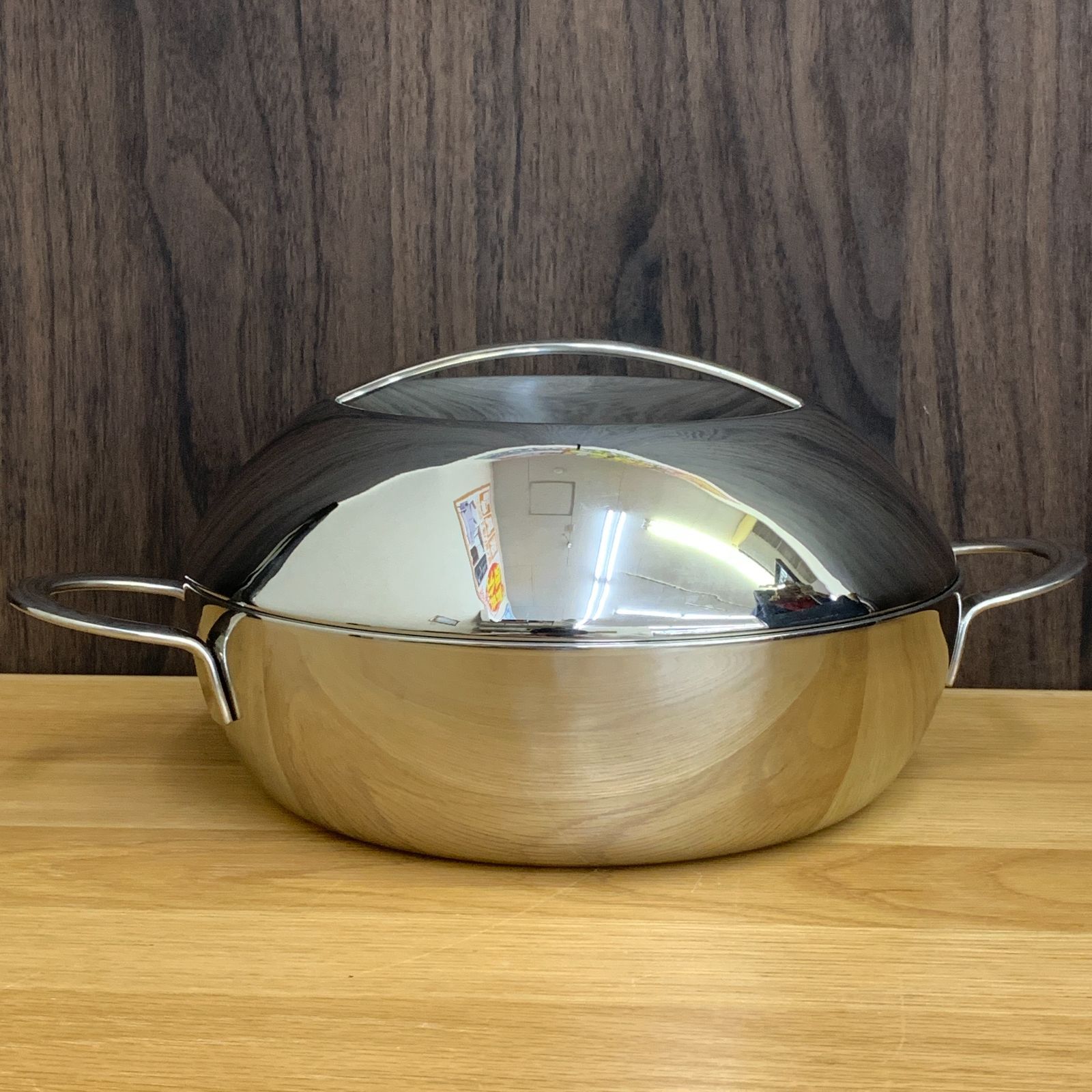 極美品 ビタクラフト アップル キャセロール 24cm 両手鍋 No.2756