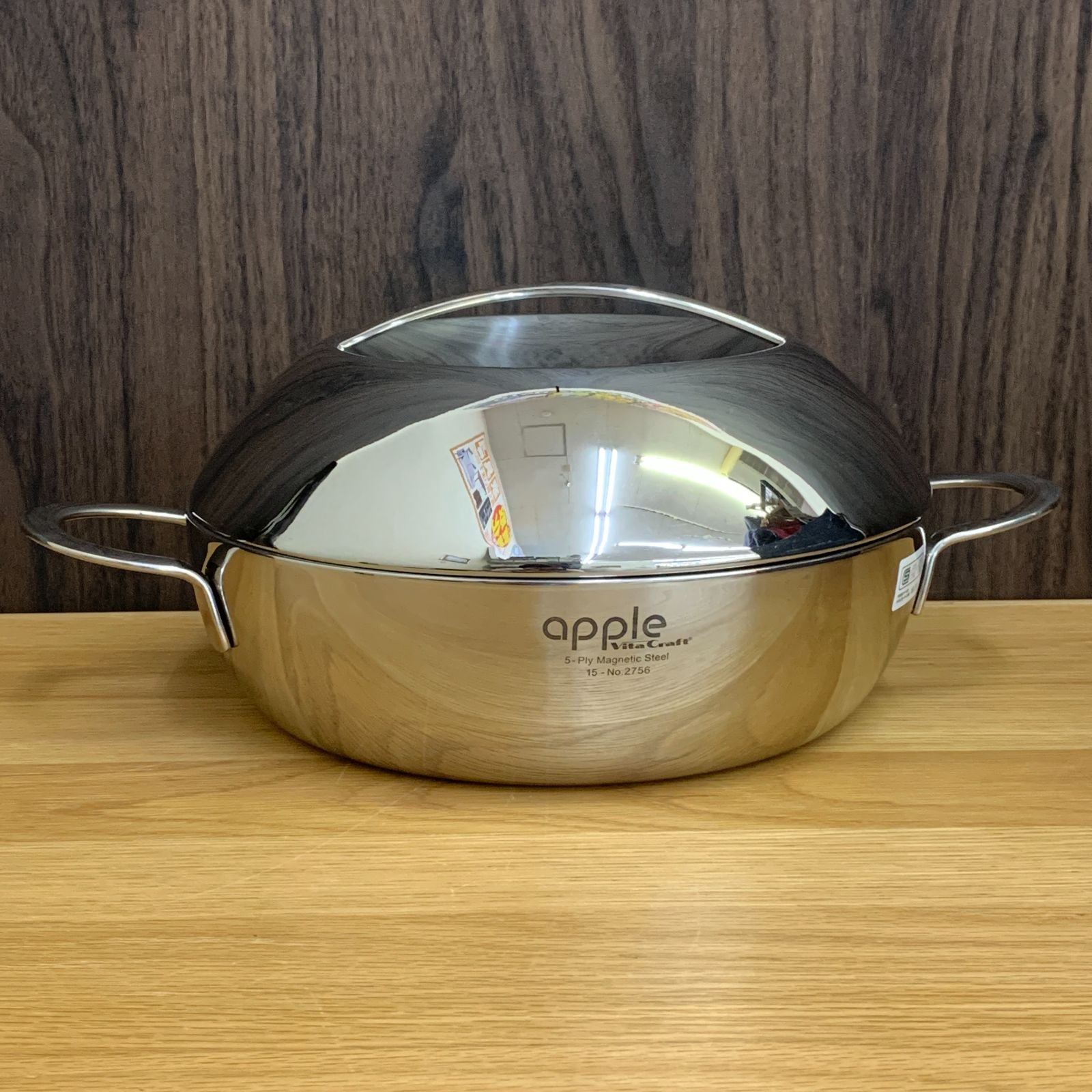 極美品●ビタクラフト アップル キャセロール 24cm アップル鍋 No2756 極美品 ビタクラフト アップル キャセロール 24cm 両手鍋 No.2756