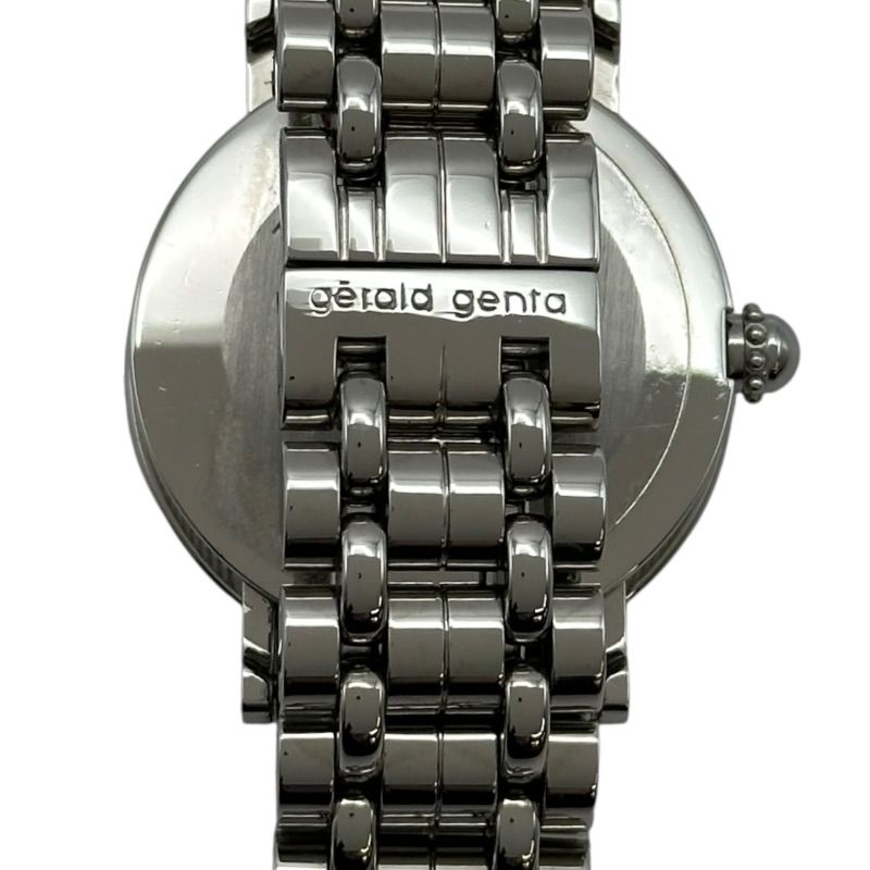 ジェラルド・ジェンタ Gerald Genta レトロファンタジー ミニー S.10.061.B1.B0 ホワイトシェル ステンレススチール クオーツ レディース 腕時計 ジェラルド・ジェンタ Gerald Genta レトロファンタジー ミニー S