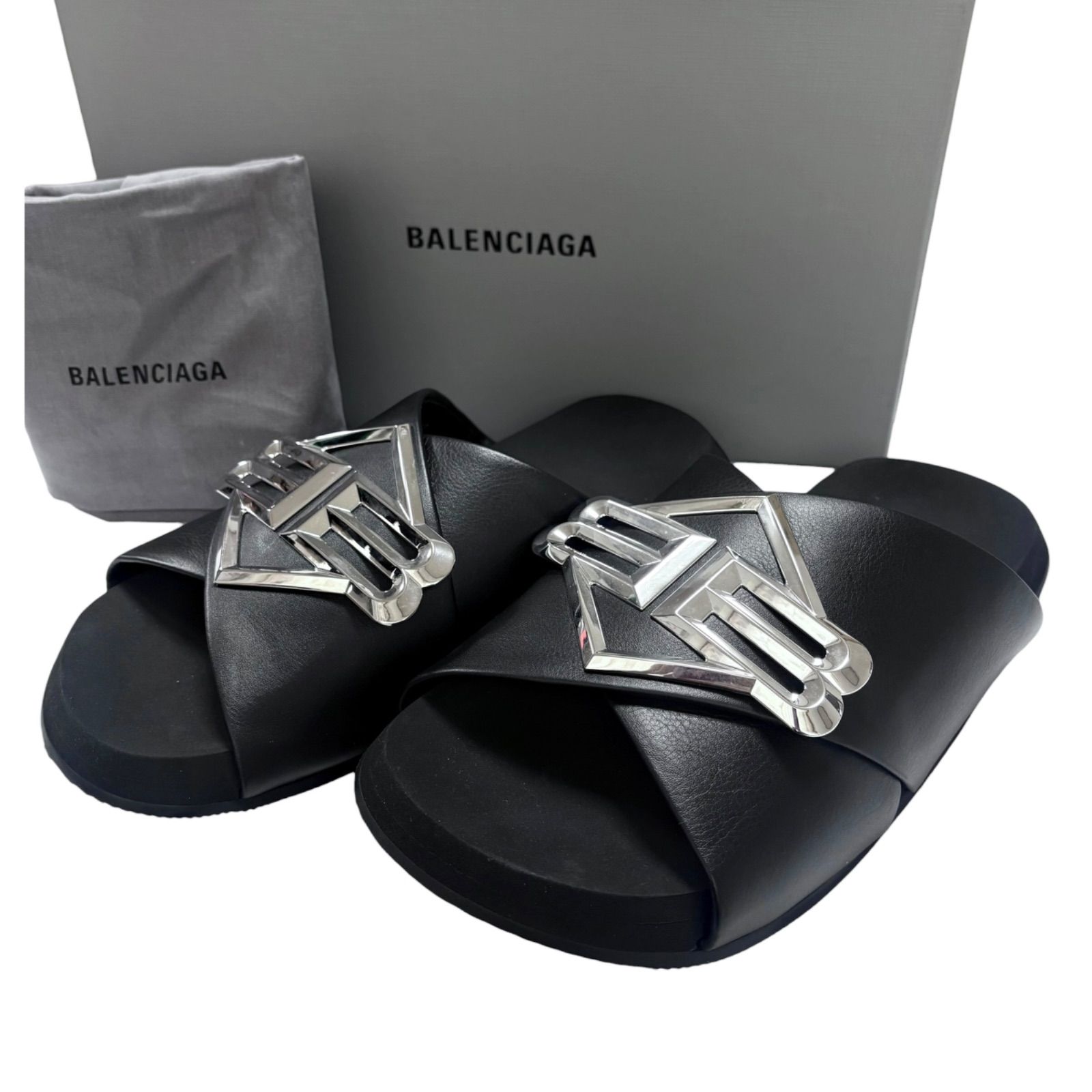 新品 未使用 バレンシアガ BALENCIAGA サンダル サンセット フラット 