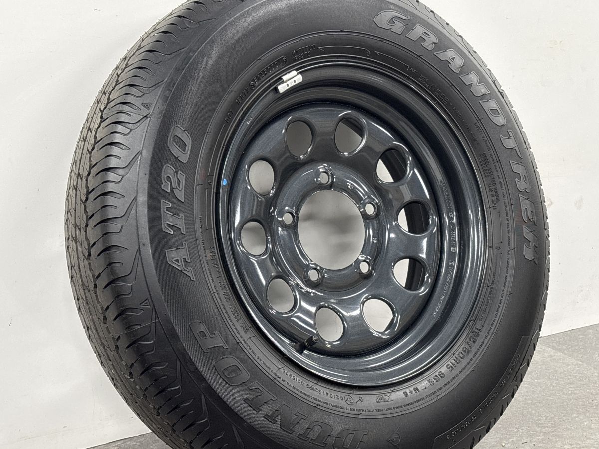 新車外し バリ溝 美品】スズキ JB74 ジムニーシエラ 純正 15in 5.5J +5