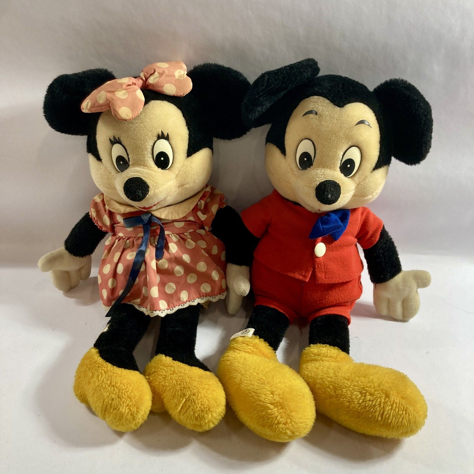 ☆ 希少 東京ディズニーランド ミッキー＆ミニー ぬいぐるみ ペア 2点 