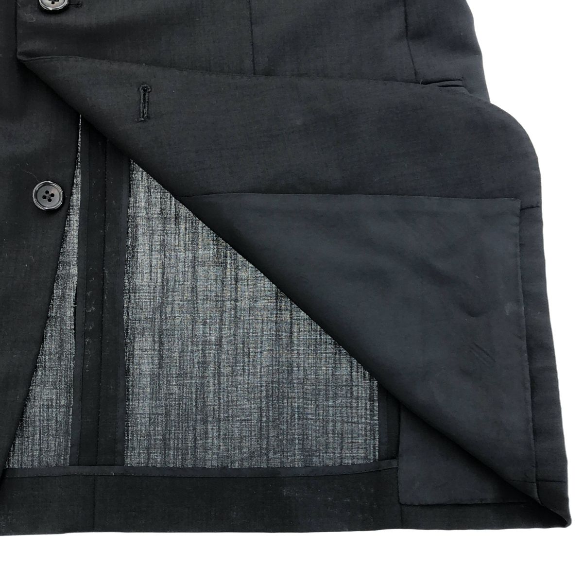 Yohji Yamamoto COSTUME D'HOMME ヨウジヤマモト コスチュームドオム 1998AW ウールモヘアBジャケット HY-J81-152 ブラック 4 Yohji Yamamoto COSTUME D'HOMME ヨウジヤマモト コスチュームドオム