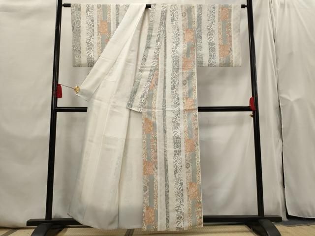 平和屋着物■上質な小紋　間道　正絹　逸品　AABI0320st 平和屋着物□上質な小紋 更紗花間道 正絹 逸品 AABI0300st - メルカリ