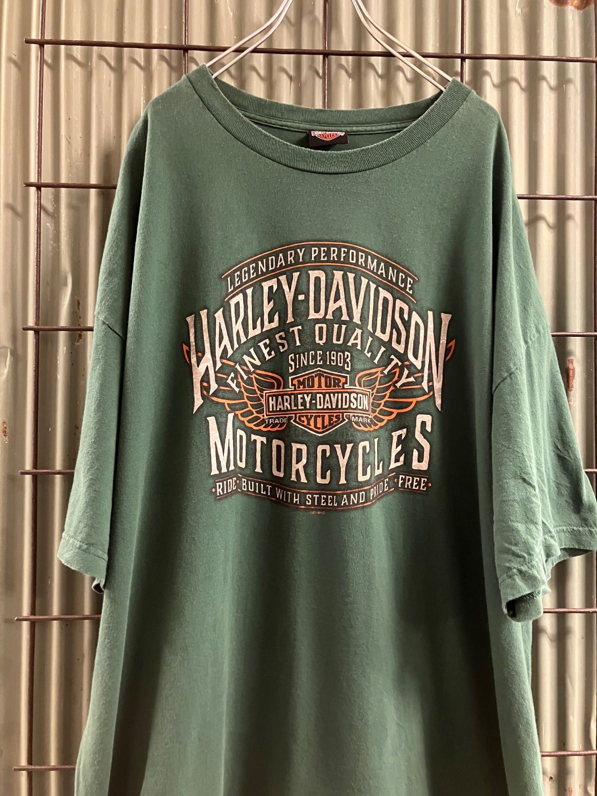 Old HARLEY-DAVIDSON PrintT-Shirt ハーレーダビッドソン プリント