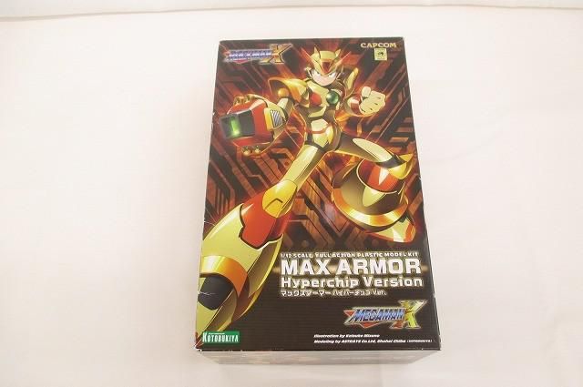 【未組立】 プラモデル コトブキヤ 1/12 ロックマンX マックスアーマー ハイパーチップVer.