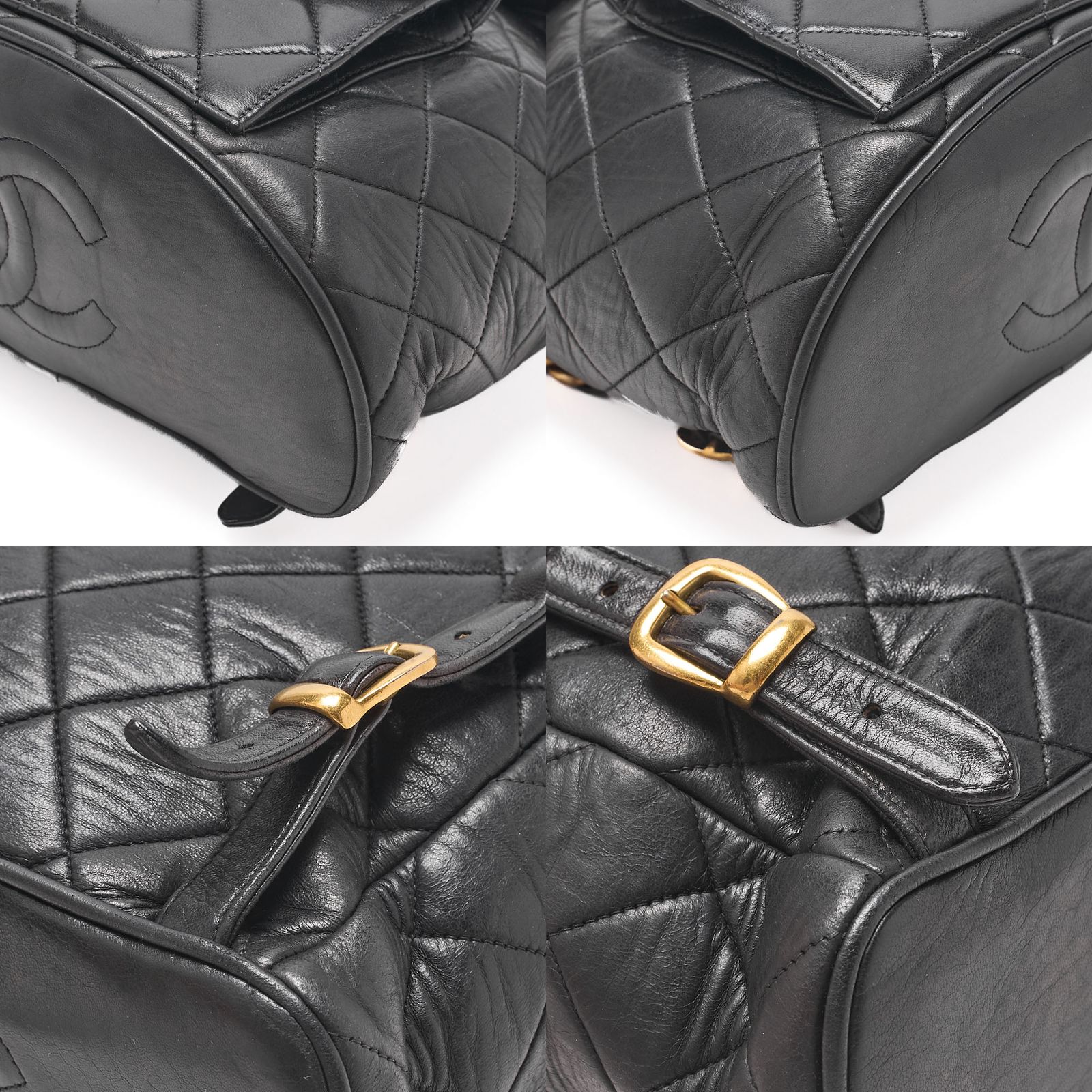 CHANEL シャネル マトラッセ Wターンロック チェーンリュック