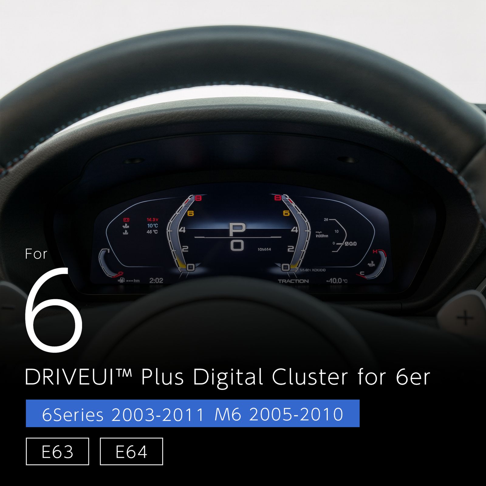 DRIVEUI™ Plus デジタルクラスター - BMW 6シリーズ M6 E63 E64 - メルカリ