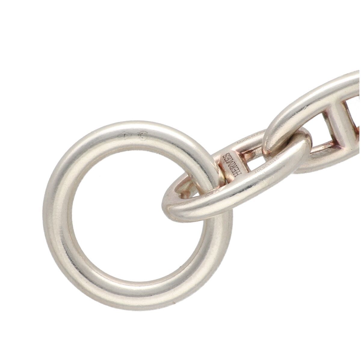 中古】 HERMES エルメス シェーヌダンクル ブレスレット GM 12リンク 