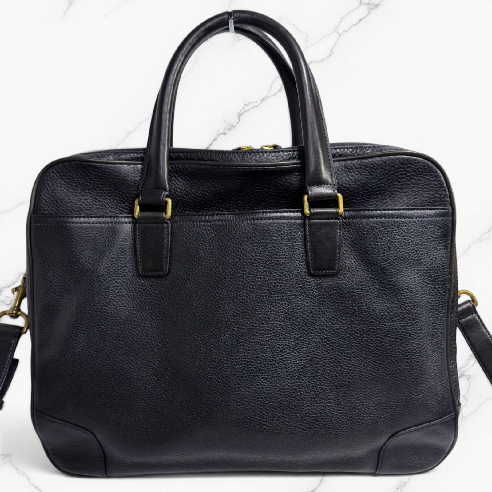 【極美品】コーチ ブリーフケース 2wayクロスビー ビジネスバッグ 黒 COACH コーチ クロスビー コミューター X ビジネスバッグ ブリーフ