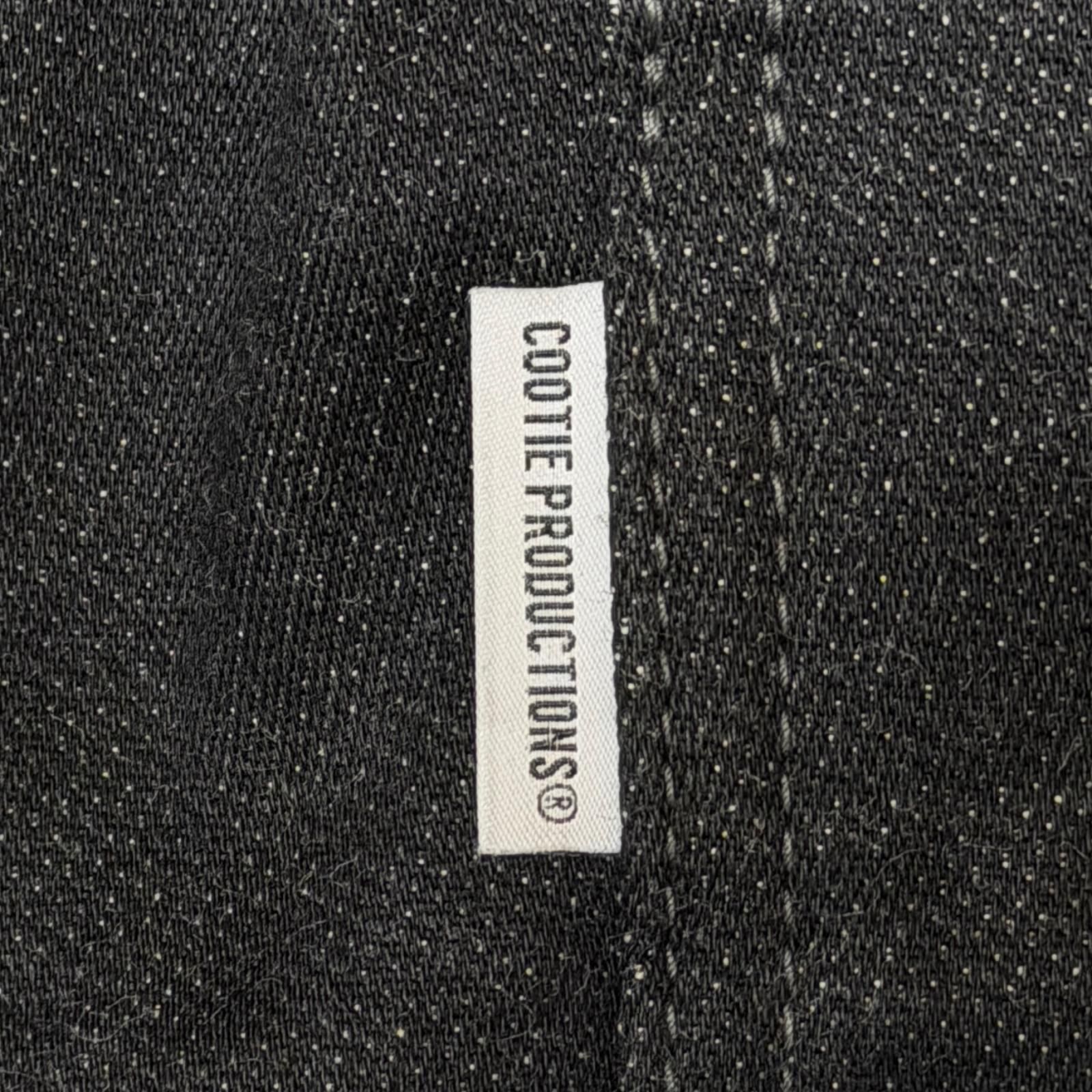 参考上代30800円 COOTIE 25AW Reverse Loop Denim 5 Pocket Shin Cut