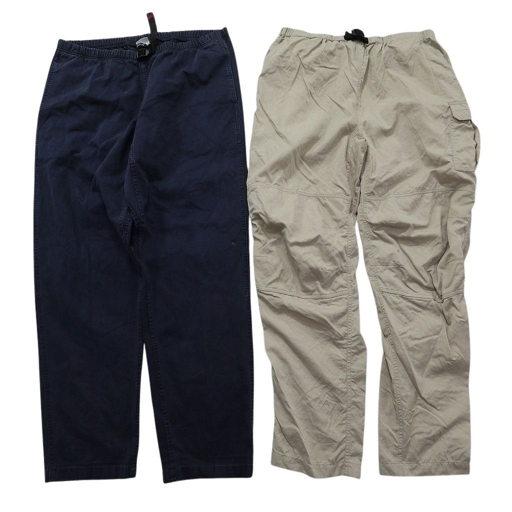 古着卸【まとめ売り70点】春夏物多め メンズ・レディース混載 人気ブランド  トップス パンツ ボトムス【オークション可】店頭買取 品質 卸 仕入 格安 大量 古着卸 まとめ売り アウトドアブランドMIX パンツ 8枚セット ( メンズ