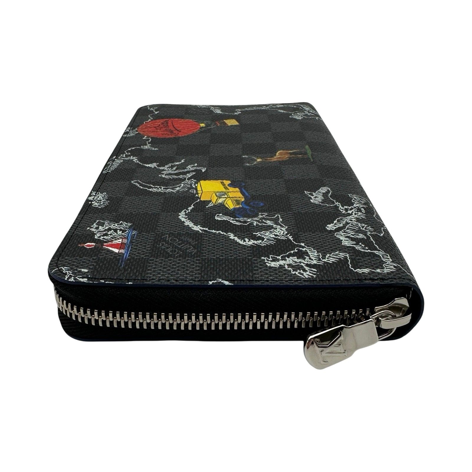 ルイ・ヴィトン LOUIS VUITTON マップ ジッピー オーガナイザーNM