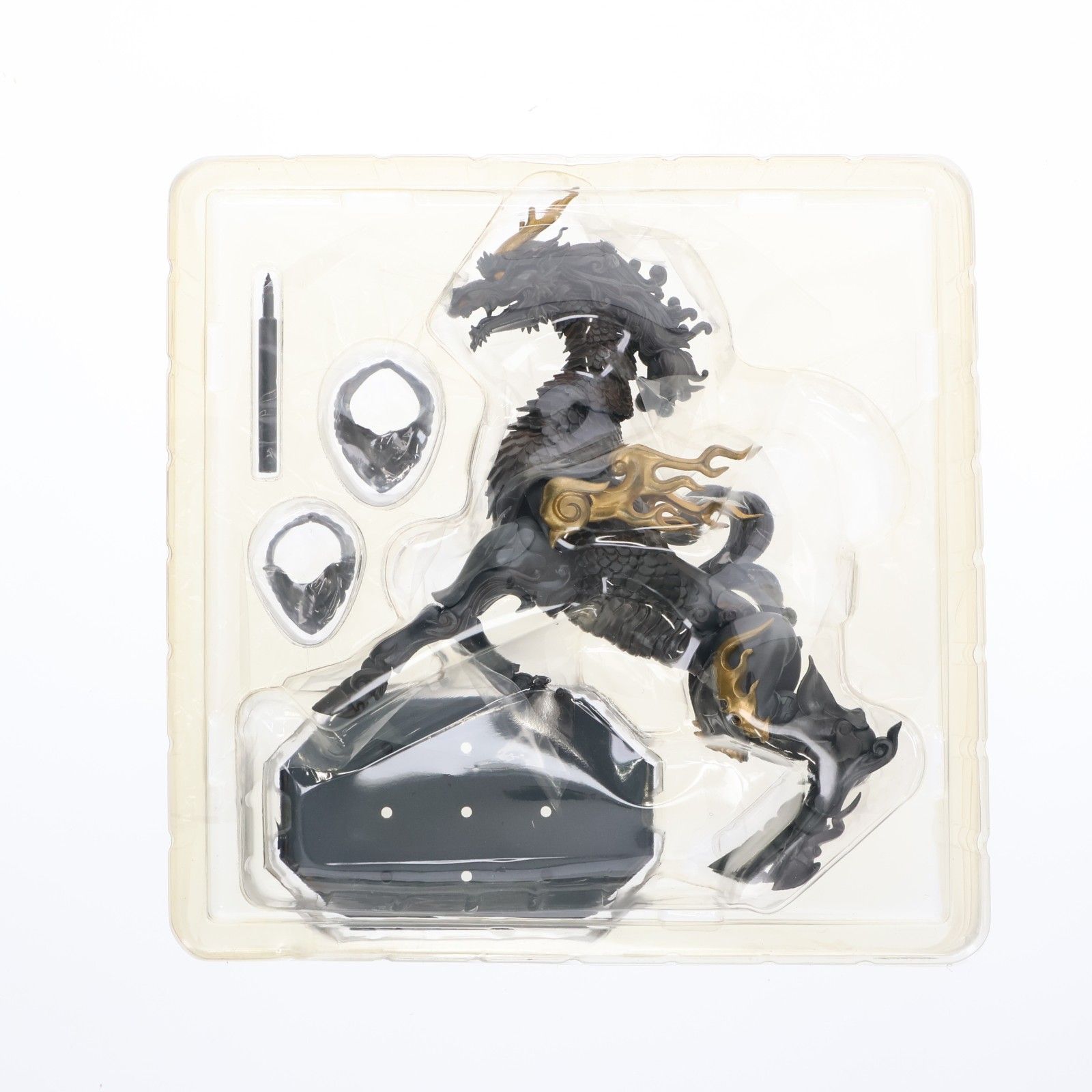 KT Project KT-001 タケヤ式自在置物 麒麟(きりん) 鉄錆地調版 完成品