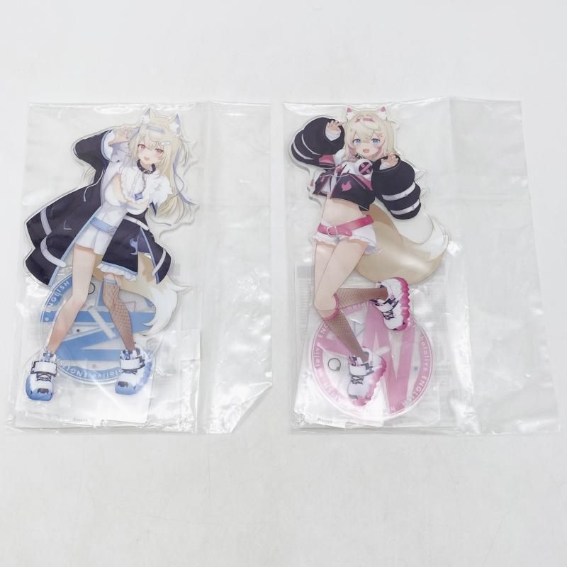 中古】未開封 3Dアクリルスタンド フワワ モココ 2種セット FUWAMOCO 