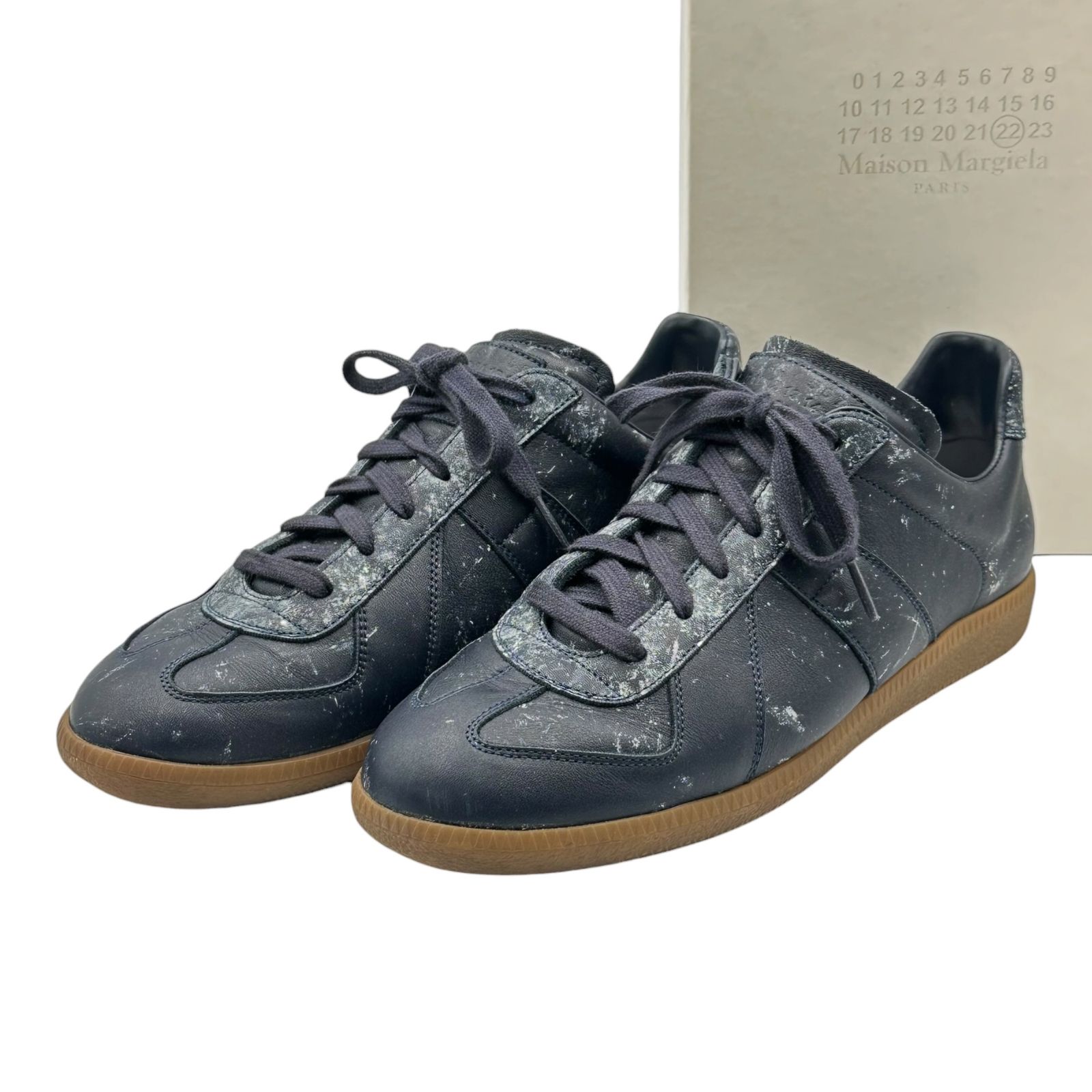 MAISON MARGIELA(メゾンマルジェラ) Paint German Trainer ペンキ 