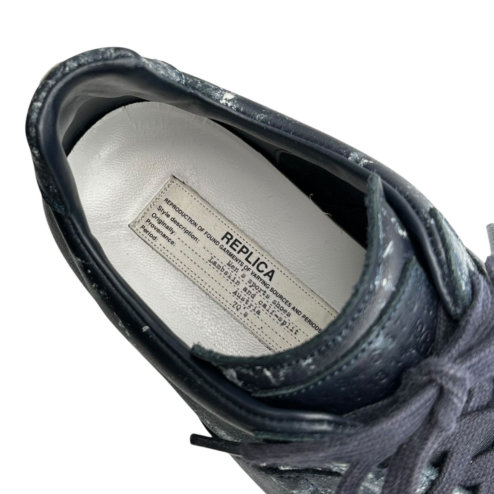 MAISON MARGIELA(メゾンマルジェラ) Paint German Trainer ペンキ 
