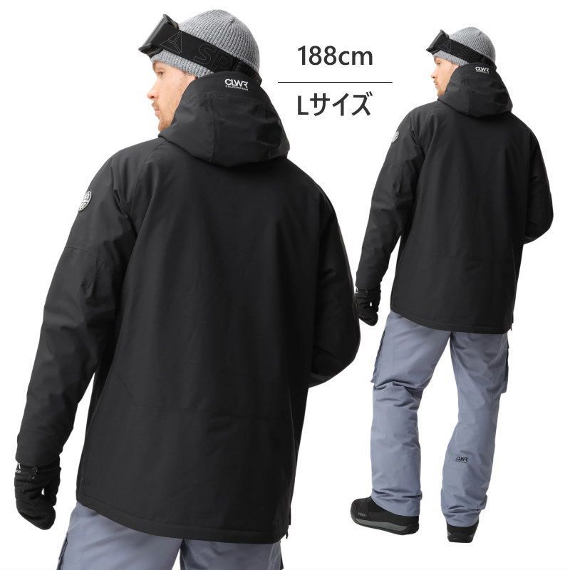 スノーボードウエア　CLWR ☆ 25-26 CLWR UNISEX BOX JACKET ｶﾗｰ:BLACK カラーウェア スノボ