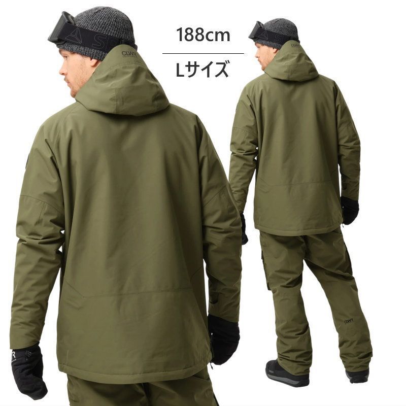 スノーボードウエア　CLWR CLWR（カラーウェア） ☆ 25-26 CLWR UNISEX BOX JACKET カラー:BLACK