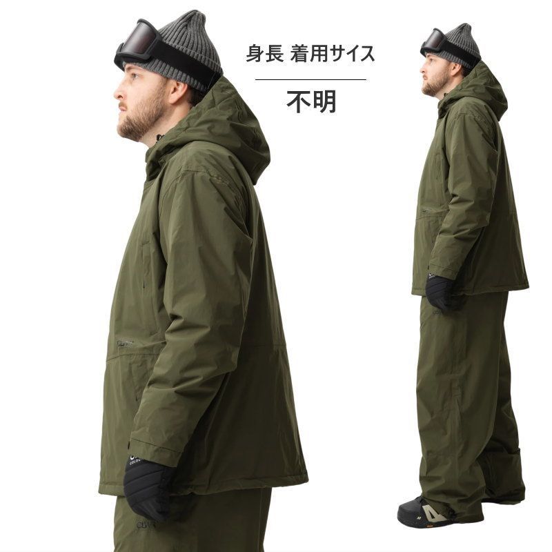 ☆ 25-26 CLWR UNISEX BOX JACKET ｶﾗｰ:DK OLIVE カラーウェア スノボ