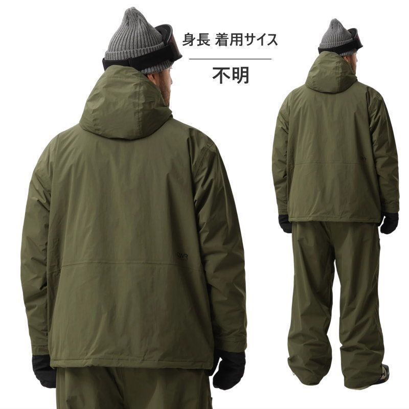 ☆ 25-26 CLWR UNISEX BOX JACKET ｶﾗｰ:DK OLIVE カラーウェア スノボ
