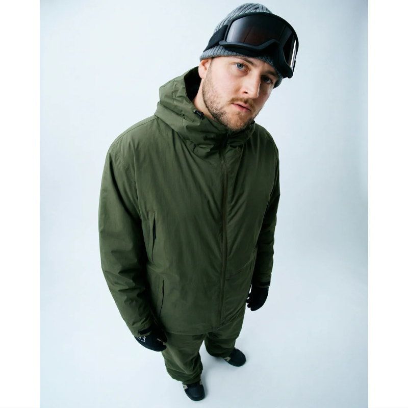 ☆ 25-26 CLWR UNISEX BOX JACKET ｶﾗｰ:DK OLIVE カラーウェア スノボ