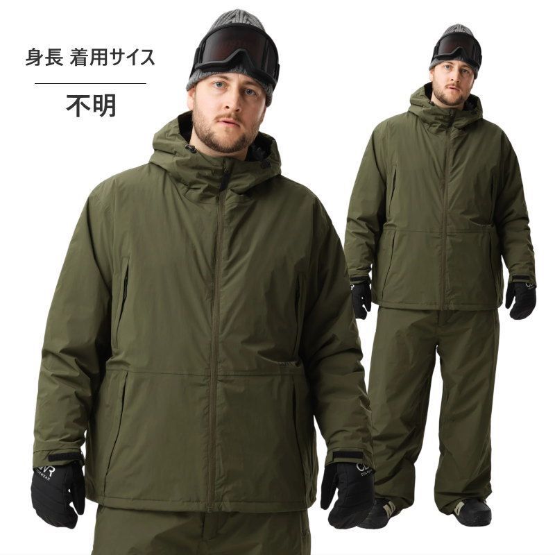 ☆ 25-26 CLWR UNISEX BOX JACKET ｶﾗｰ:DK OLIVE カラーウェア スノボ