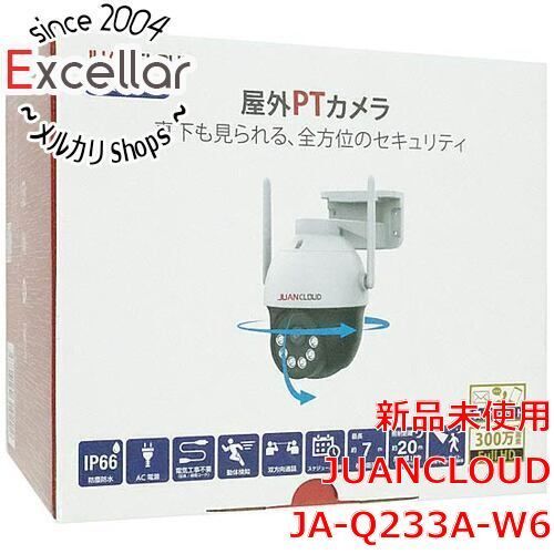 [bn:8] JUANCLOUD　屋外PTカメラ　JA-Q233A-W6
