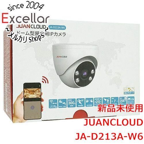 [bn:9] JUANCLOUD　ドーム型屋内カメラ　JA-D213A-W6
