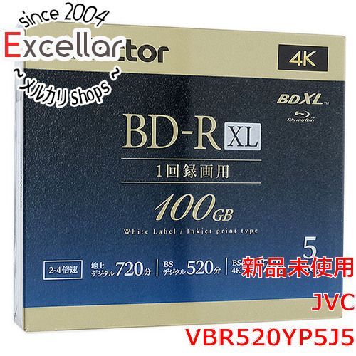 [bn:18] Victor製　ブルーレイディスク VBR520YP5J5　5枚組