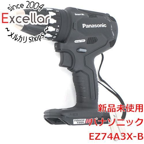 [bn:2] Panasonic　充電ドリルドライバー 本体のみ　EZ74A3X-B　黒