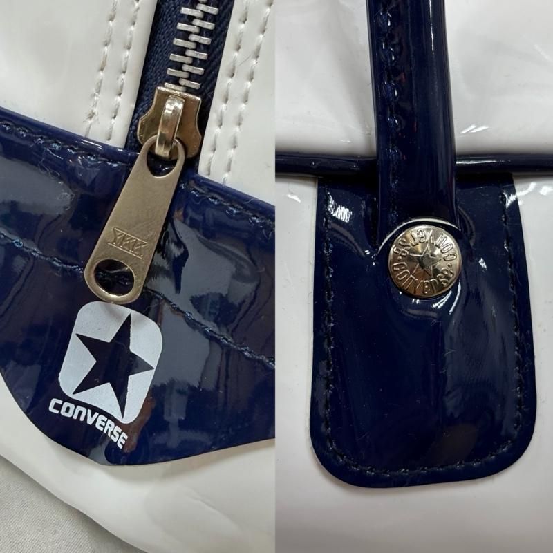 昭和ロマンCONVERSE ALL STAR ヴィンテージ　ボストンバッグ コンバース ヴィンテージ エナメル ロゴ プリント ボストンバッグ